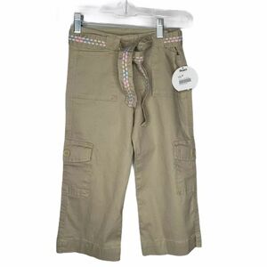 New Personal Identity Girls Pants 8 Tan Spring